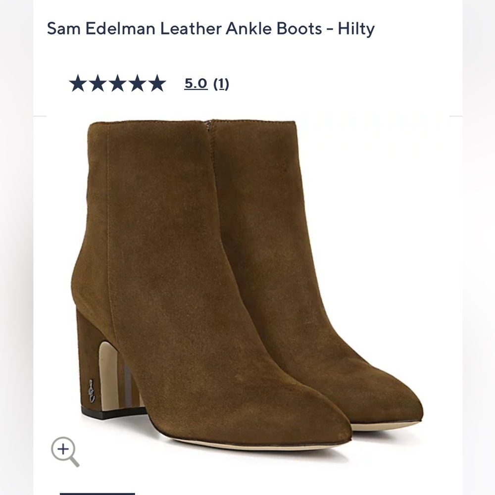Sam Edelman Hilty Ankle Boot - Size 7.5